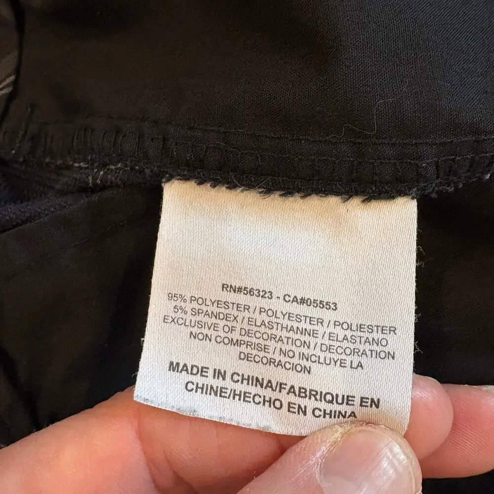 Nike Golf Shorts Mens Size 34 Black Plaid Performance Chino Stretch Preppy